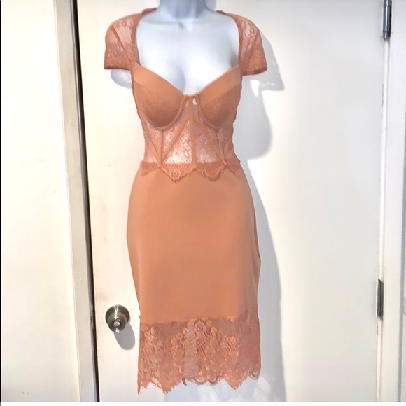 Love Culture Dresses & Skirts - Love Cultture Salmon color Lace